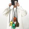 Multifunction Hanging Neck Coin Purse Nylon Lipstick Earphone Bag Lanyard Shoulder Bag  Sports