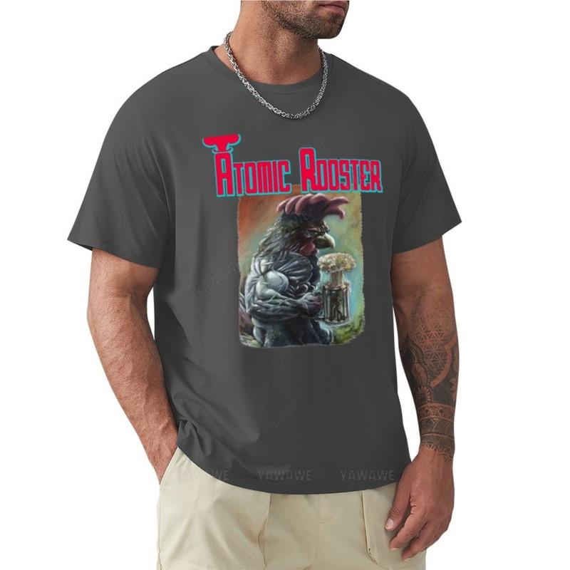 mens tshirts cotton teeshirt ATOMIC ROOSTER TShirt blank t shirts anime plain tshirt mens funny t shirts