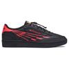 Reebok Club C Series Versatile Comfortable Classic Durable Low-Top Sneakers Men Sneakers Black Red 100034257
