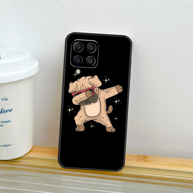 Cute Pug Dog Case For Samsung Galaxy M21 M31 M11 M13 M54 M34 M14 M56 M36 M16 M53 M32 M52 M35 M55 M15 M06