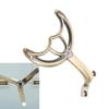 Gold Zinc Alloy Ceiling Fan Arm Arm Holder Support Modern Design, For Various Decoration Styles, Easy Angles Adjustment