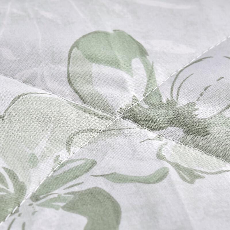 Летнее одеяло Hengyuanxiang Green Blossom из 100% хлопка