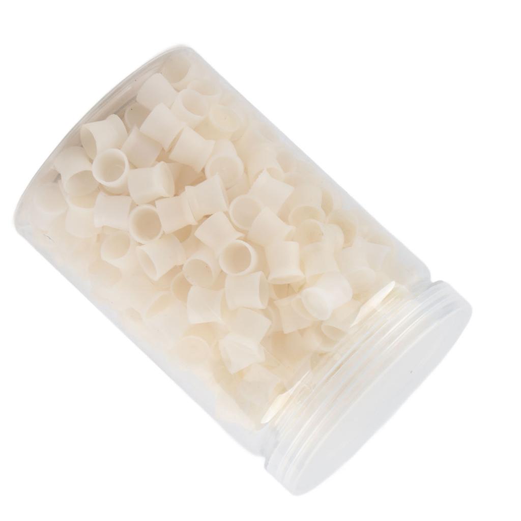 300 шт. чернила для татуировки, пигментная чашка, одноразовая силиконовая чашка для бровей, губ, глаз, пигментная чашка для татуировки