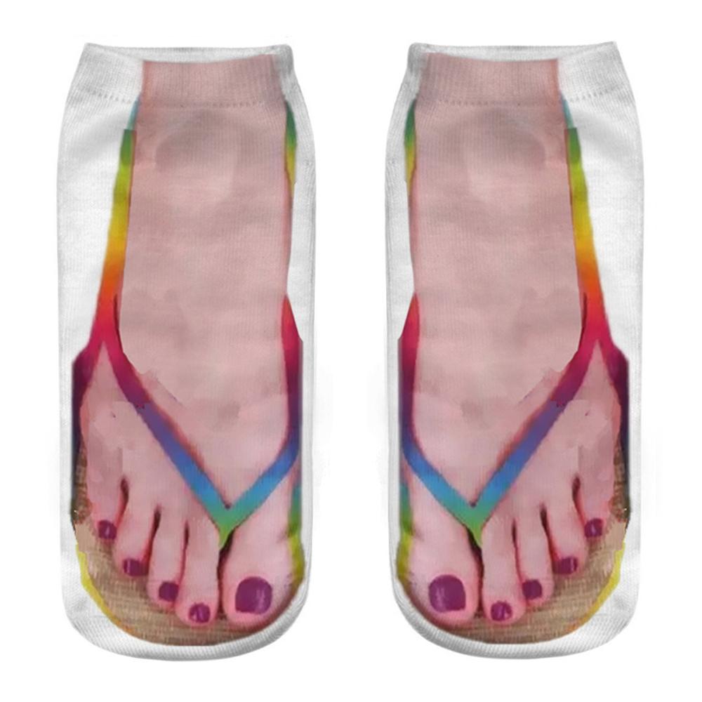 Унисекс 3D-печатные парусиновые туфли с черепом, шлепанцы с мыском, забавные креативные носки из чистого хлопка, подарок на Хэллоуин и Рождество, новые