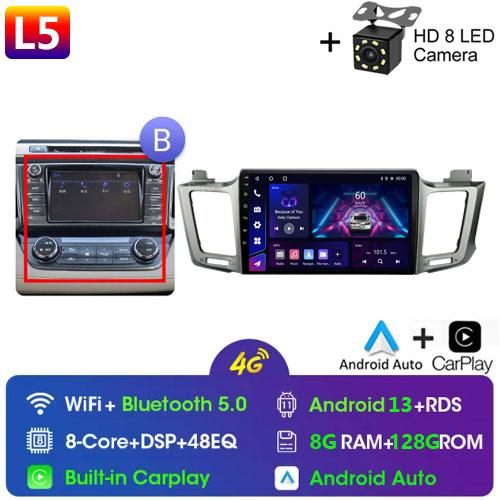 Для Toyota RAV4 Rav 4 XA40 2012 - 2018 Android Car Radio Multimidia Video Player Navigation GPS Carplay Touch Screen Auto Stereo