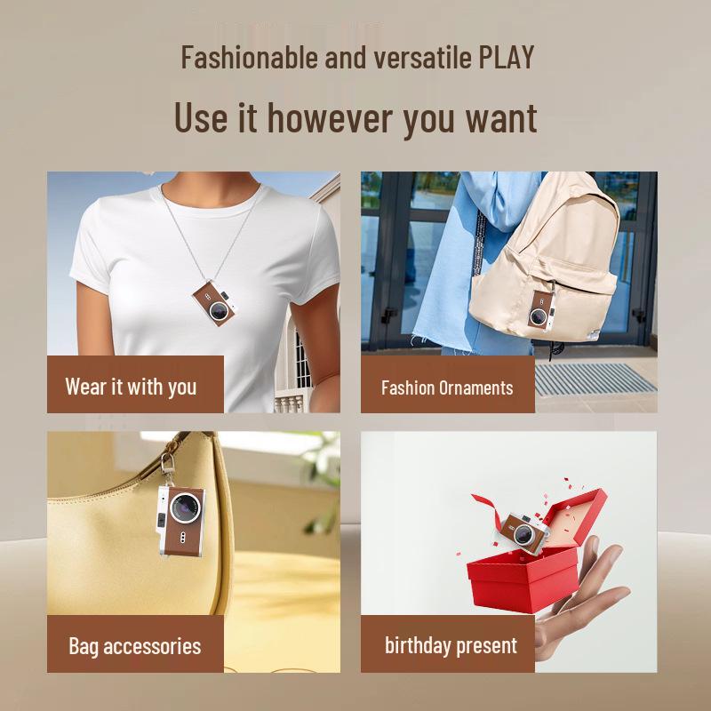 Портативная ретро мини CCD камера для детей и студентов