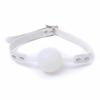 White Silicone Ball Gag Slave   Kink Fetish Restraints Gags