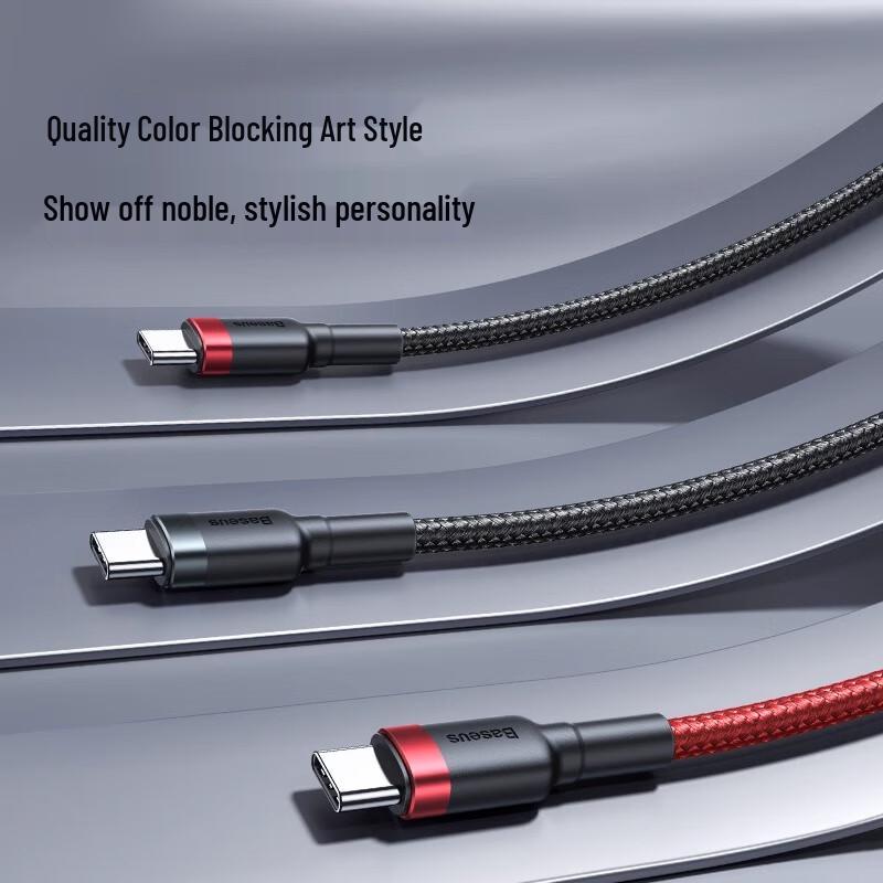 Baseus Кабель Type-C — Type-C для быстрой зарядки 60 Вт PD