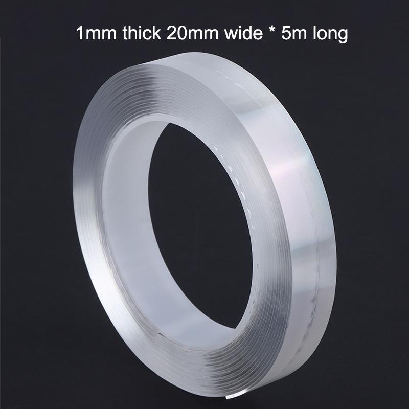 Нано Лента Супер Прочная Двусторонняя Лента Экстра Сильный Клей Нескользящая Лента Водонепроницаемая Прозрачная Лента Для Кухни Ванной