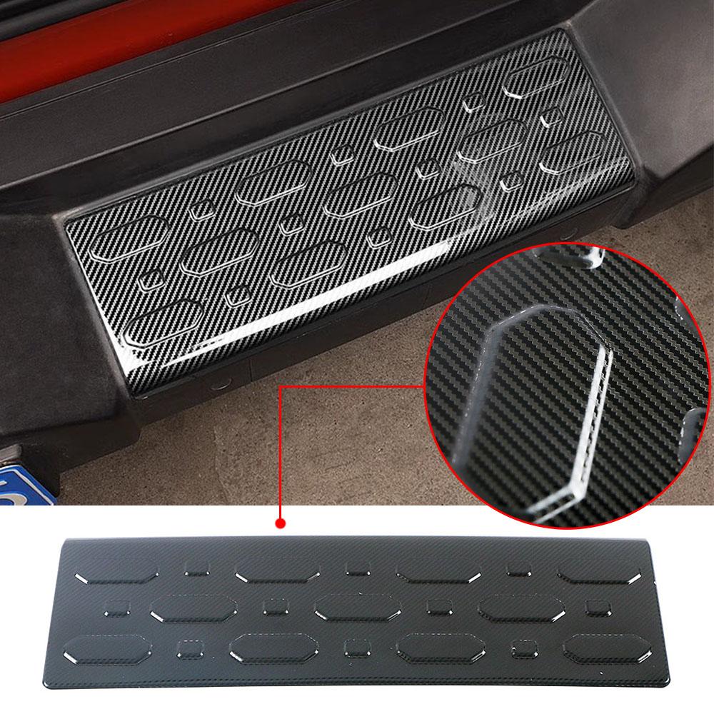 Для GWM Tank 300 2024 2024 Задний багажник порога защитная пластина из нержавеющей стали декор устойчив к царапинам