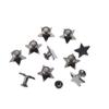 10sets(20pcs) Pants DIY Decoration Stars Rivets Garment Cloth Button Scrapbooking