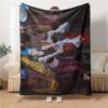 1Pc Fantasy Girls Room Blanket Soft Throw Blanket For Home Bedroom Bed Sofa Travel Office Solid Christmas Blanket