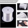 Nylon Wire, Fishing Line, Clear, 0.6mm, about 20m/roll