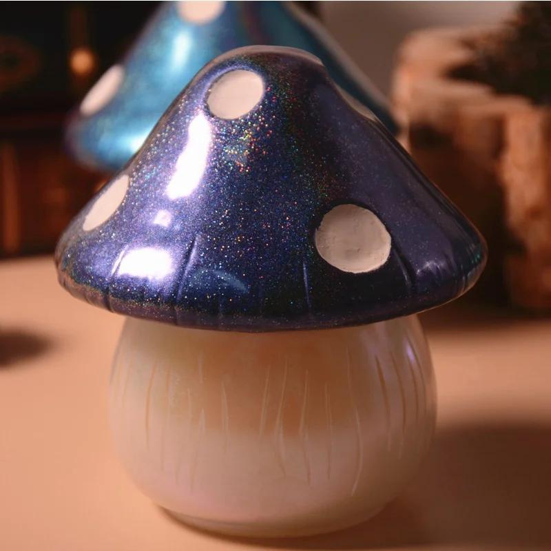 DIY эпоксидная смола кристаллическая форма ящик для хранения грибов декоративная шкатулка для драгоценностей зеркало силиконовая форма