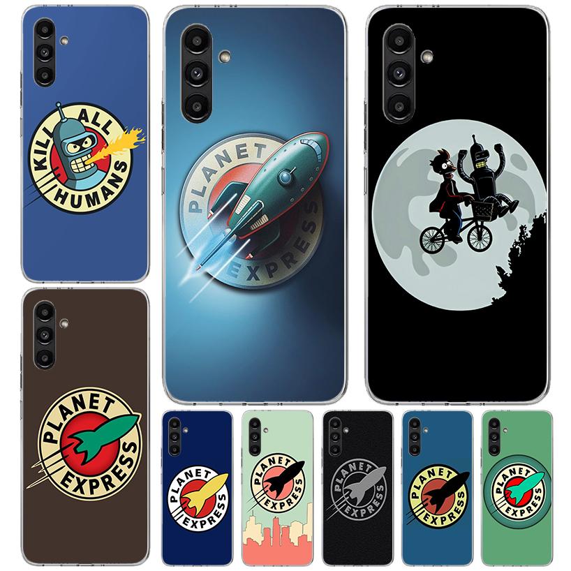 Futurama Planet Express Phone Case For Samsung Galaxy A13 A14 A15 A16 A17 A53 A54 A55 A56 A57 A33 A34 A35 A36 A37 A23 A24 A25 A2