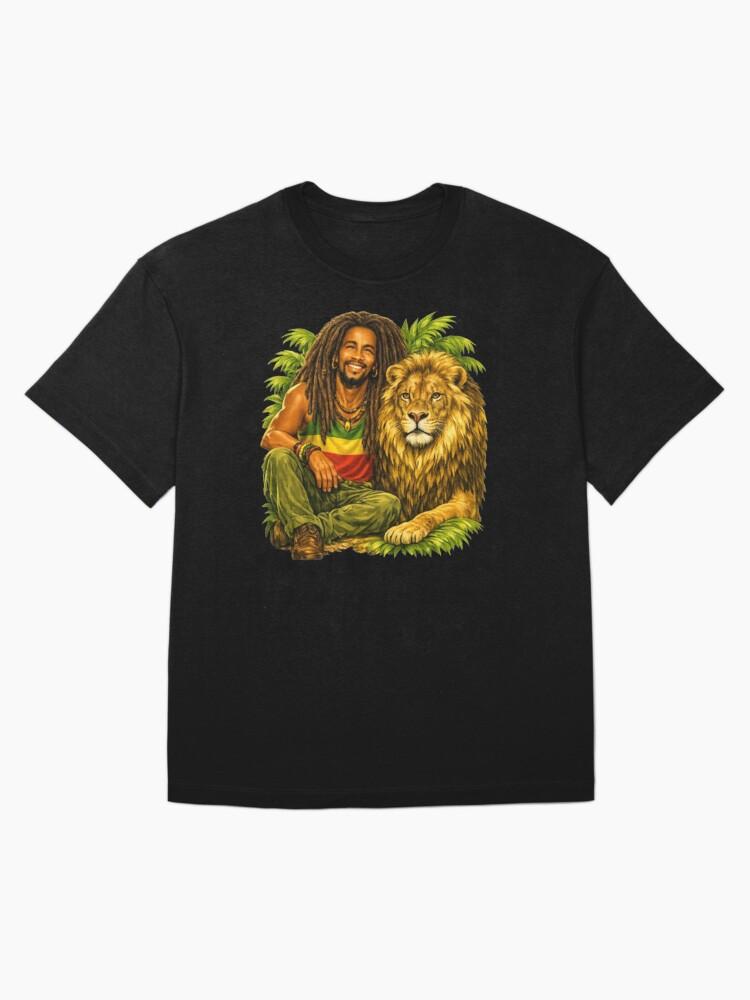 Свободная футболка BOB MARLEY ONE LOVE