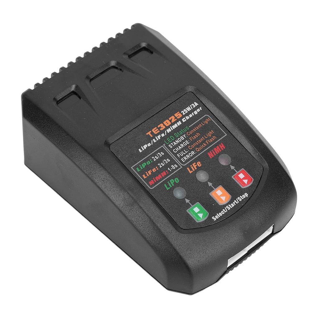 Зарядное устройство для литий-полимерных аккумуляторов, балансир 2S 3S LiPe 1‑8S NiMH, балансировка 25 Вт, интеллектуальная зарядка для радиоуправляемых машин