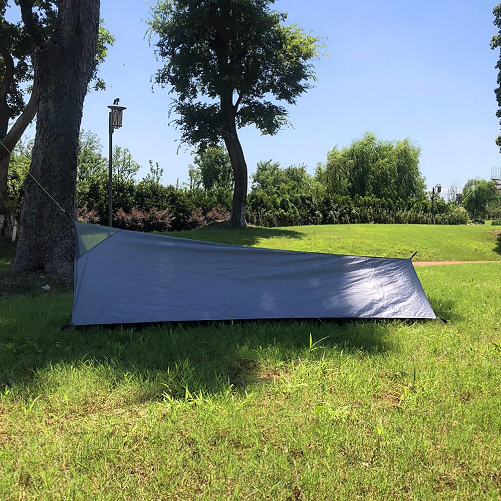 Палатка для кемпинга, кемпинга, спальный мешок, легкая палатка для одного человека с сеткой