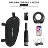 Bicycle Triangle Bag Waterproof Rainproof Durable Cycling Tube Frame Pouch Bag MTB Road Bike Frame Front Bag Outdoor Sport Pouch