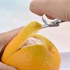 Stainless Steel Orange Peeler Cutter Fruit Lemon Orange Opener Peeler Slicer Cutter Kitchen Tools 1pc Kitchen Accessories