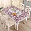 Пасторальный стиль Легкая роскошь Цифровая печать Ретро скатерть для декора гостиной