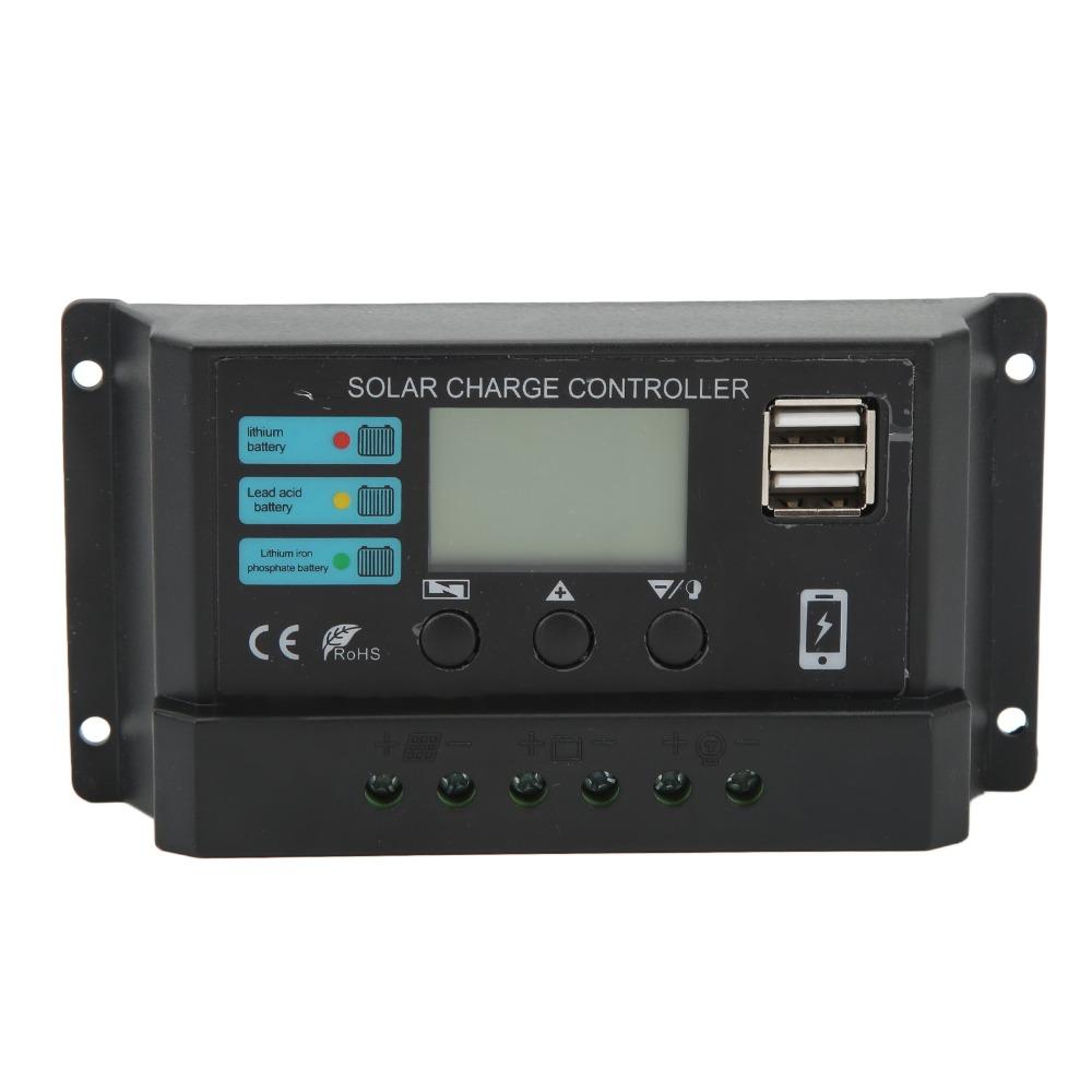 12V/24V Solar Controller LCD Display 12V 24V Solar Controller RV Application