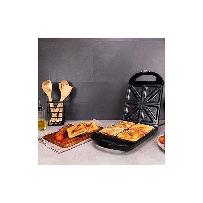 Machine à sandwich - Cecotec - Rock'n Toast - 3 en 1 - 1500 W - Plaques anti-adhésives