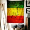 Rasta Lion Tapestry Wall Tapestry Background Cloth Wallmounted Work Of Art Homestay Soft Decoration Tapestry Home Decor