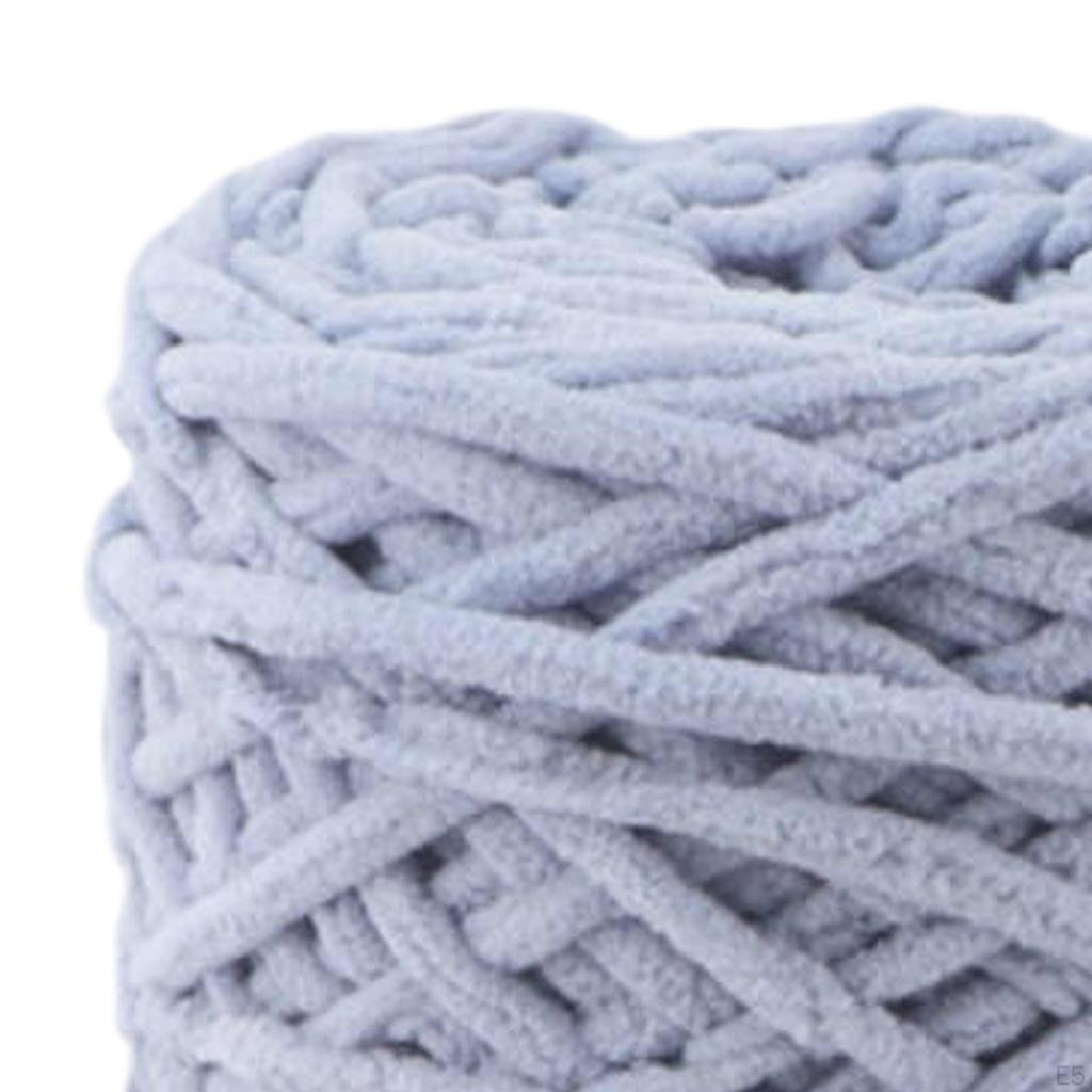 Bulky Chunky Yarn Thick Comfortable Home Decor Handmade for Making DIY Craft Knitted