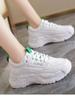Casual Sports Shoes Women Fashion Soft Bottom  New Breathable  for Women All-match Thick-soled Sneakers Fashion Casual Shoes