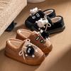 2025 New Autumn and Winter New Products Cute Plush Cartoon Comfortable Home Anti-collision Cotton Shoes