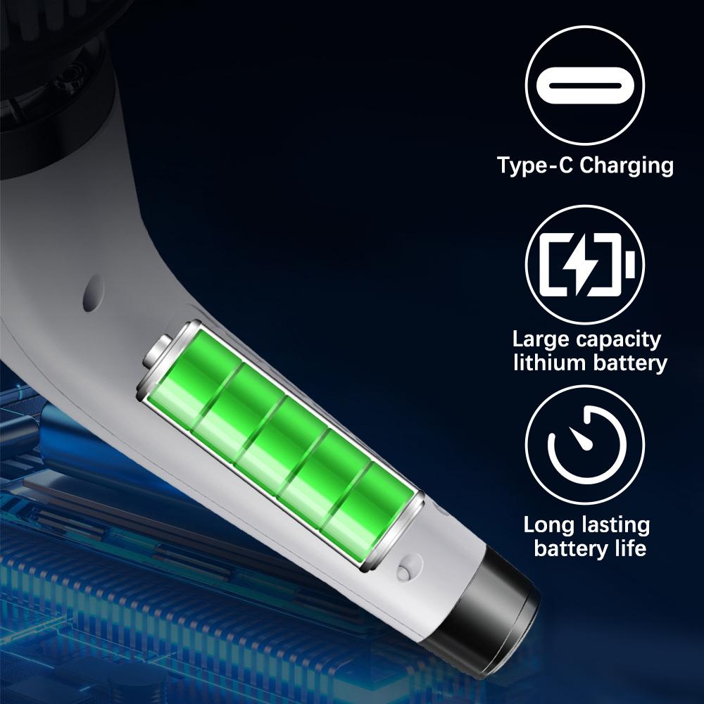 Беспроводная щетка для ванны 8 в 1 Электрическая щетка для мытья ванной Щетки из щетины губки ткани Бытовой кухонный инструмент для уборки Портативный