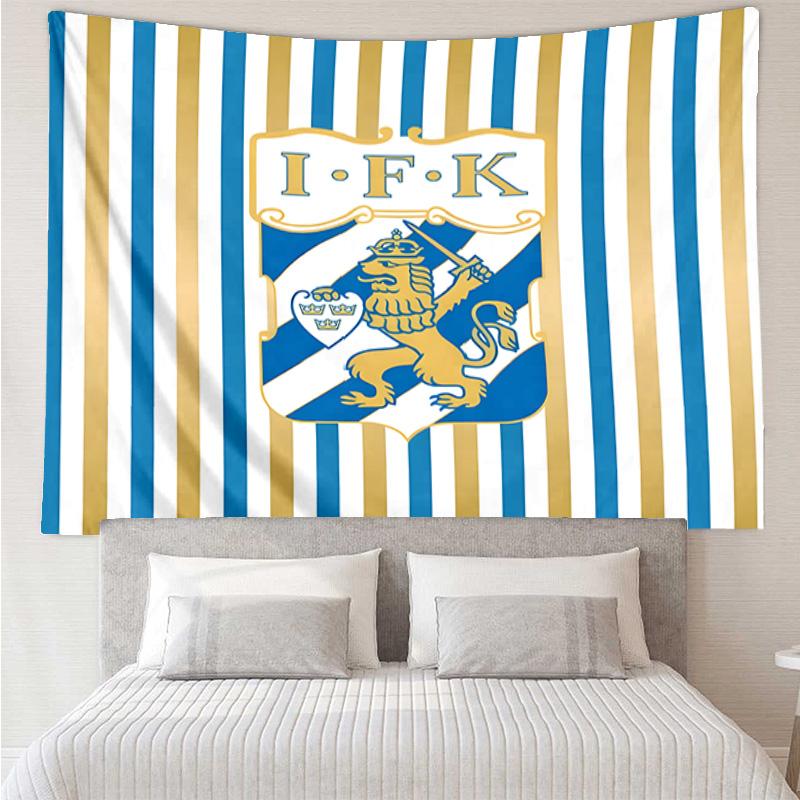 IFK Gothenburg Tapestry Hanging for Bedroom,Livingroom, Playroom,Decor Art Room Wall Tapestry Holiday and Birthday Gifts
