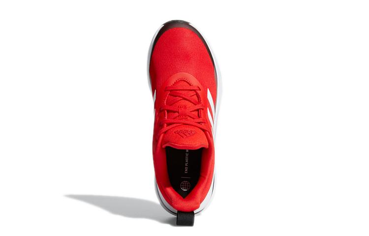 adidas FortaRun J Lace Беговые J Устойчивые к истиранию Низкие Спортивные Повседневные Кроссовки Красно-Черные Детские GY2745