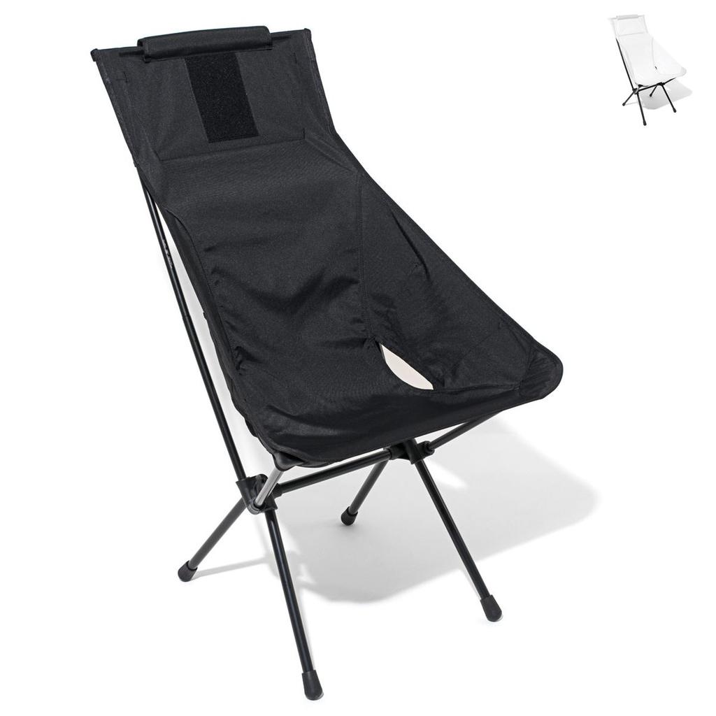 Helinox Тактический стул Sunset японский расслабляющий складной полиэстер [Авторизованный дистрибьютор] легкий, (черный)