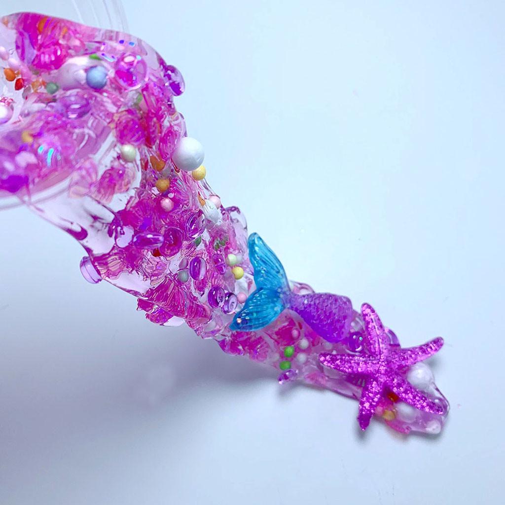 Хвост русалки, слизь, игрушка в подарок, детская игрушка, глина, грязь для художественных ремесел