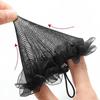 Lace Adjustable Elastic Girls Drawstring Snoods Hair Holder Ballet Bun Hair Nets Ponytail Holder