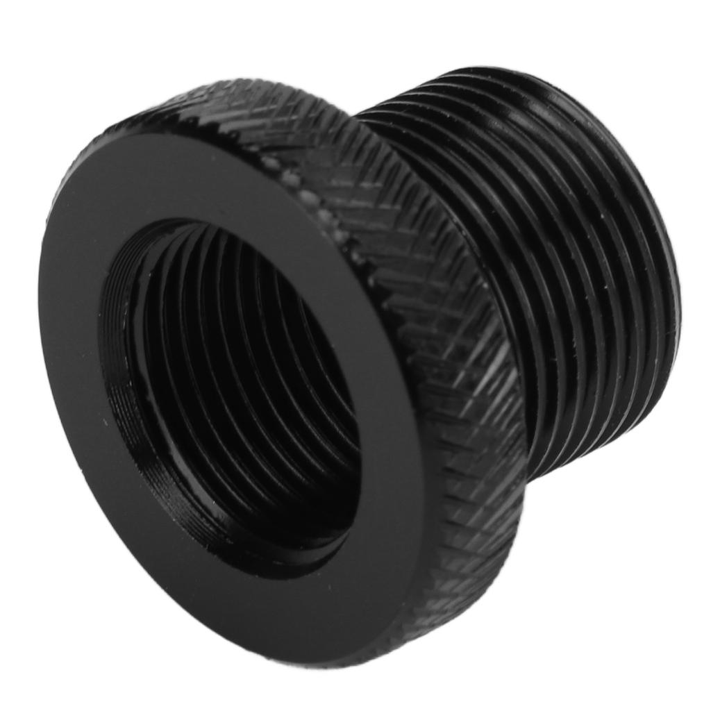 Адаптер масляного фильтра автомобиля Металлический Универсальный Автомобильный Черный Резьбовой Соединитель Автомобильные Аксессуары5 8 24 к 1 2 20
