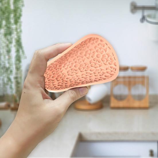 Силиконовая подставка с рисунком в стиле ретро, теплоизоляция, легко чистящаяся, многоразовая, винтажная, круглая, мягкая подставка