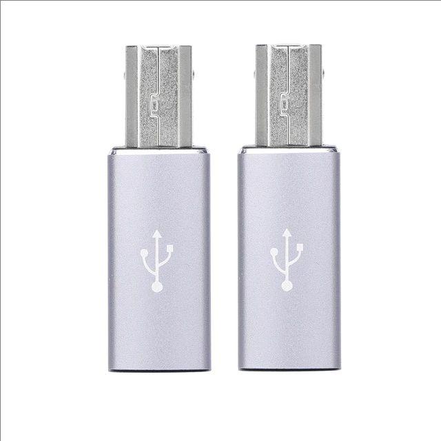 Female USB C To Male USB B Adapter Type C To MIDI Converter for Printers Eectric Pianos Synthesizers Microphones Laptop Adapters 3