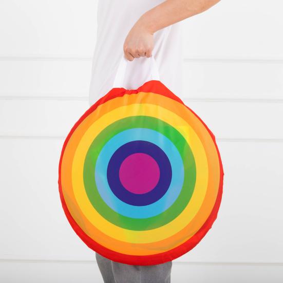 Rainbow Play Indoor & Toy for Babies Toddlers Tunnel Outdoor Tunnel Toy for Kids To Crawl Through