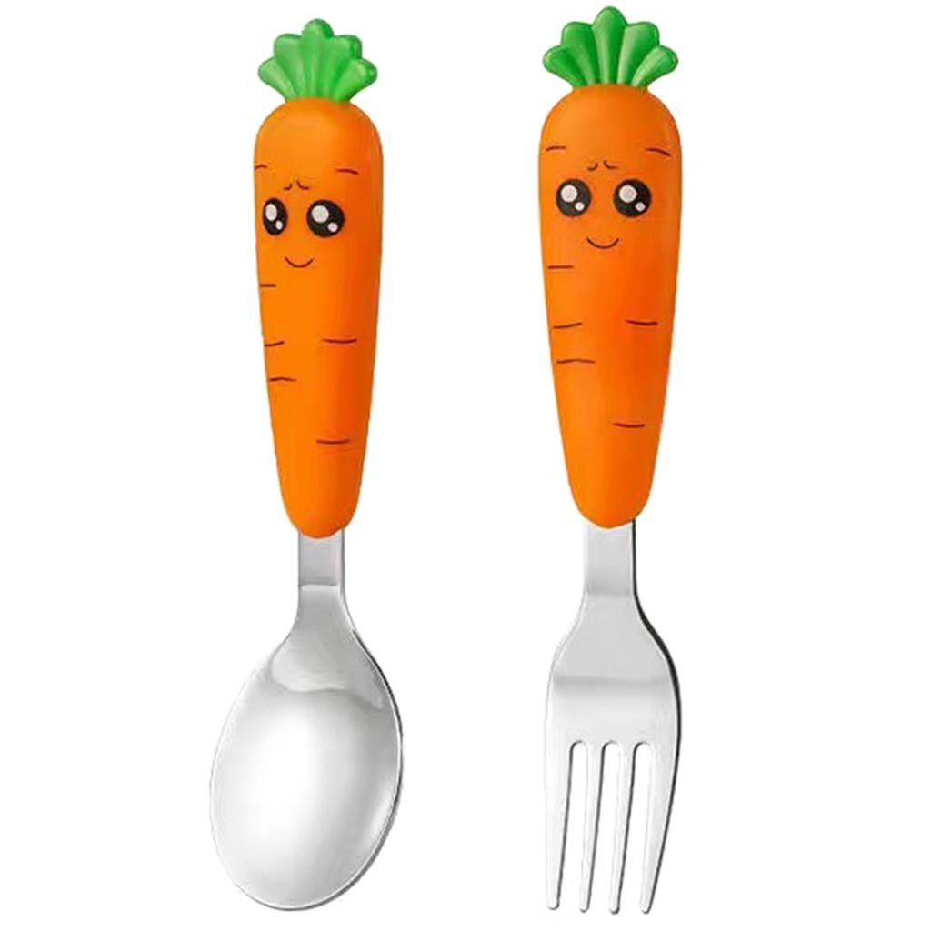 Детская ложка, вилка для кормления малышей, многоцелевая еда, лапша, ложки для кормления, безопасная детская посуда для пищевых продуктов