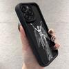 Популярный чехол для телефона с графикой статуи для iPhone 16 15 14 13 12 11 X XR Xs SE 2022 8 7 Plus Pro Max Mini Силиконовая задняя крышка
