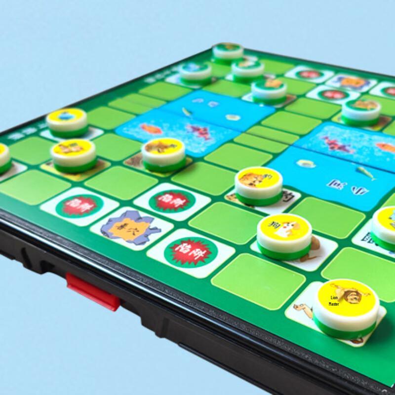 Youming Магнитный складной набор для игры Го-Банг и Шахматный набор «Звери»