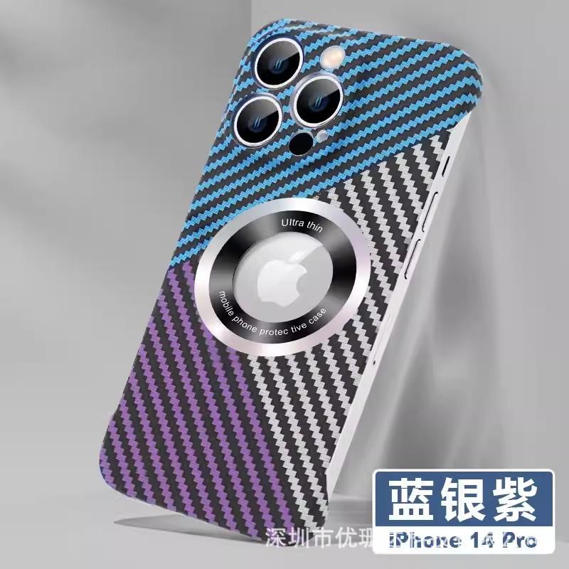Применимый iPhone11promax безрамочный чехол для мобильного телефона с магнитом и узором из углеродного волокна Apple 11 лупа 11 чехол