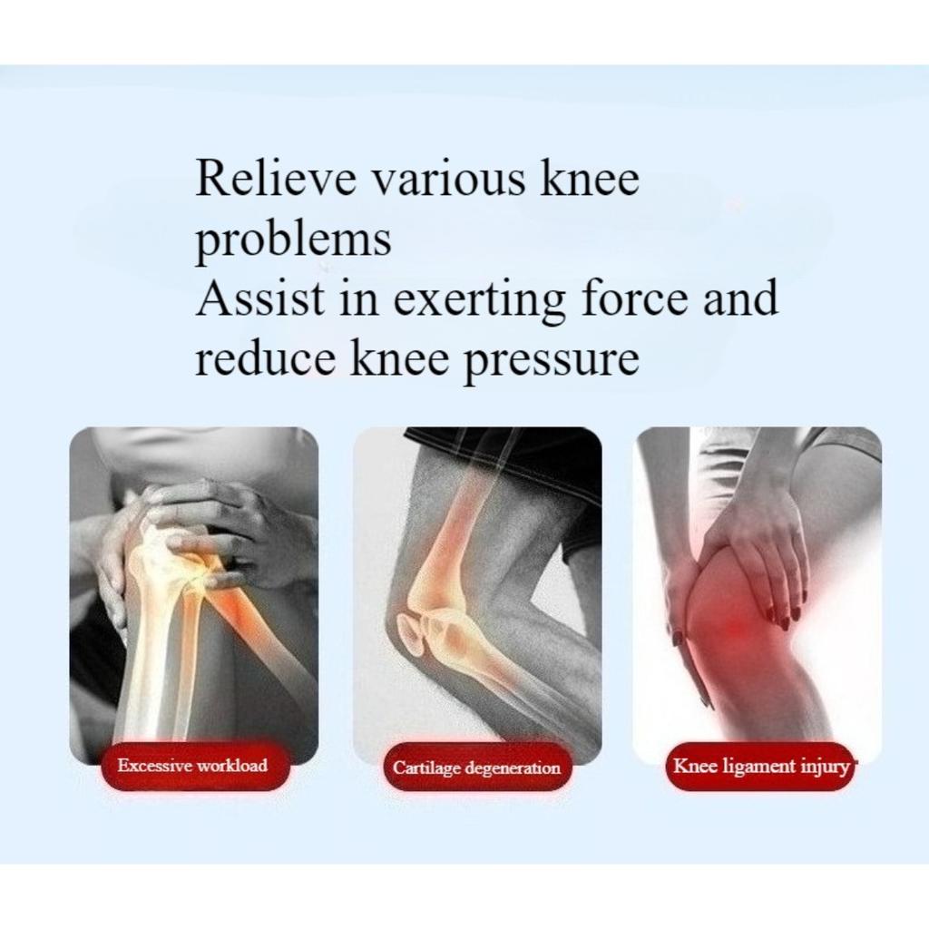 Бандаж для колена для помощи при ходьбе и подъеме по лестнице - Поддержка суставов для пожилых людей, вспомогательное средство при ходьбе