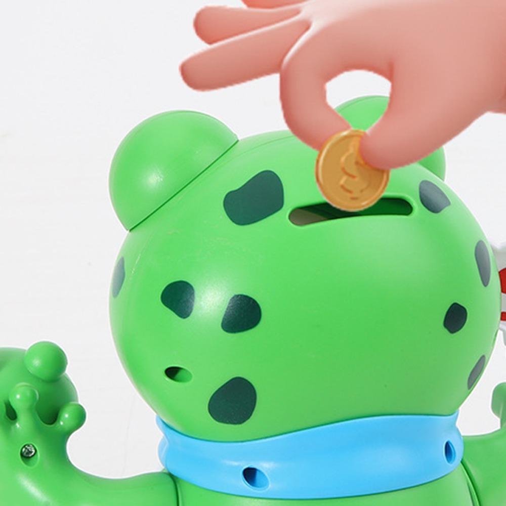 Anti Drop Frog Money Boxes Decorative Frog Savings Tank Frog Piggy Bank  Coins Cash