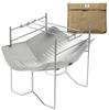 Camping Moon A4 Type Solo Grill Bonfire Stand Solo Bonfire Stand Bonfire Grill Stainless Steel 304 Canvas Case (CAMPING MOON) SOLO-A4