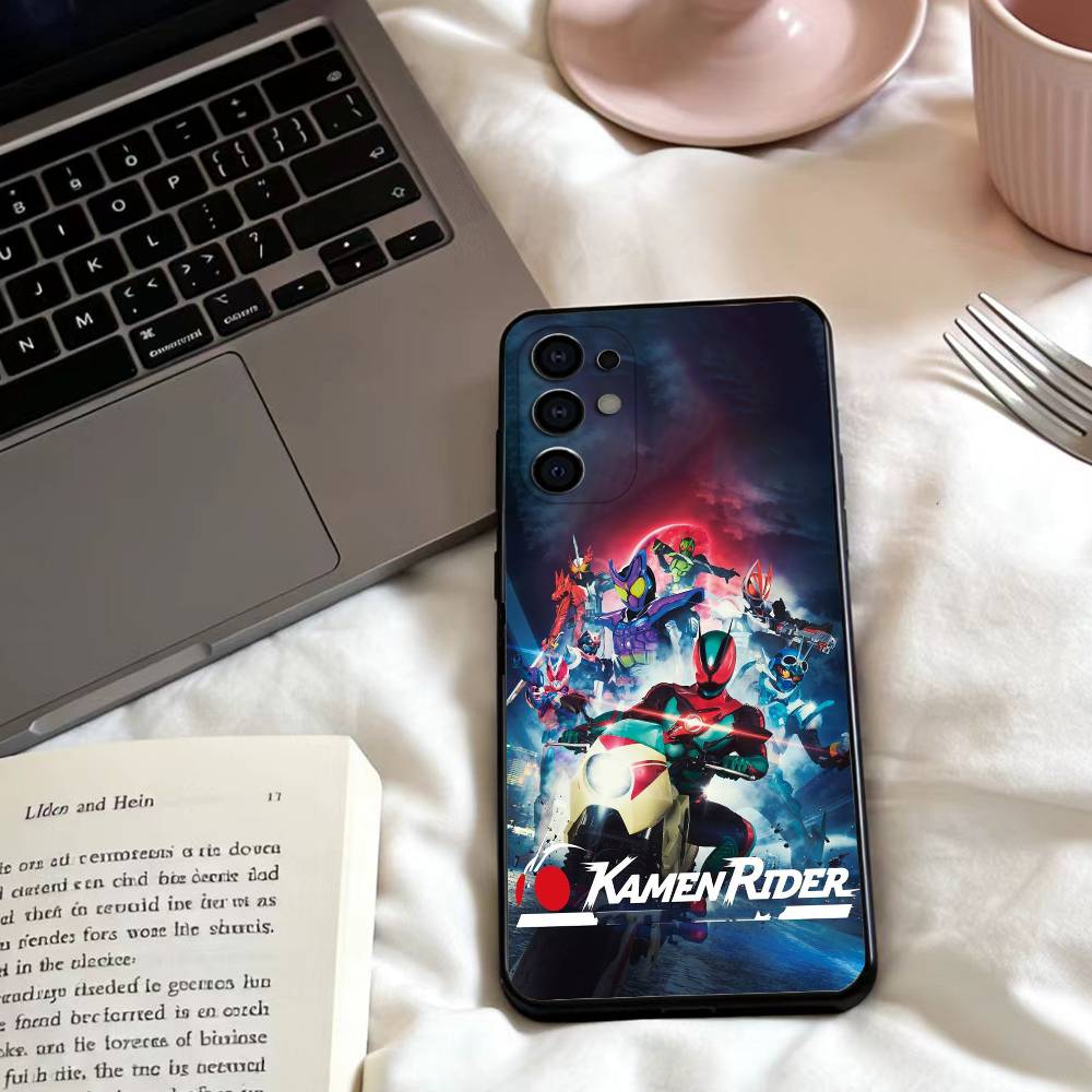 Anime K-Kamen R-Rider ZeztzS Phone Case For Samsung S25,24,23,22,30,21,10,9,Ultra,Plus,Lite,FE,4,5 G Soft Black Case