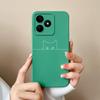 Простой Чехол для Realme Note 50 Стиль Leisure Полная Защита Ударопрочная Задняя Крышка Мягкий Жидкий Силикон Модель RMX3834 Чехол